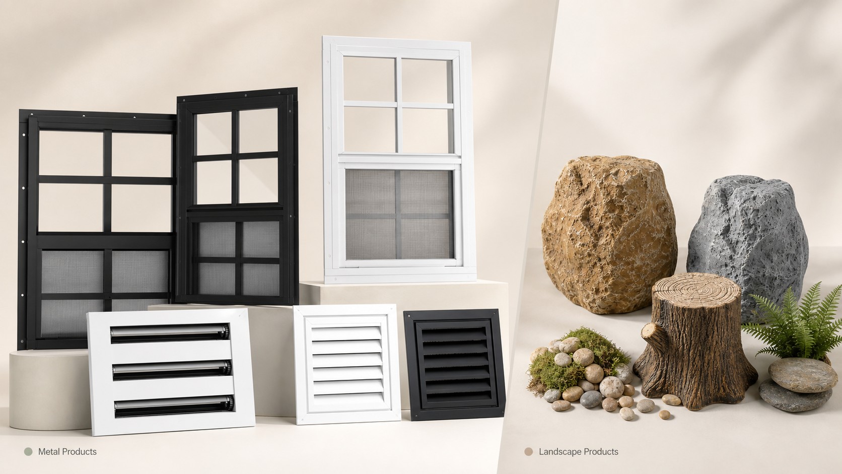 Filos metal products and landscape decoration products